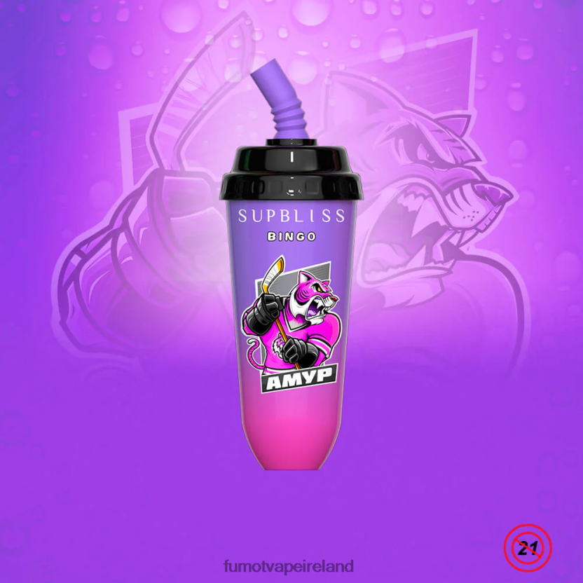 Fumot Supbliss Bingo 8000 Disposable Vape Pod Device - 16ML (1 Piece) T6F626397 | Fumot Discount Code Energy Drink